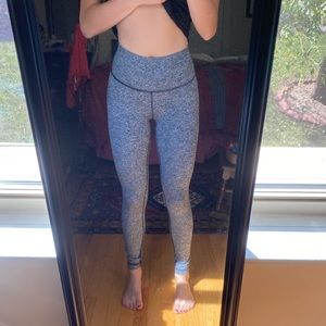 Size 2 lululemon heathered leggings